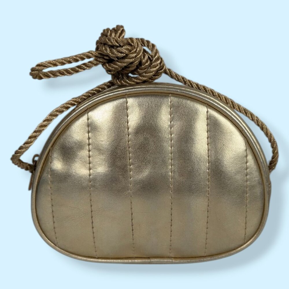 GIVENCHY Vintage Gold Crossbody Bag